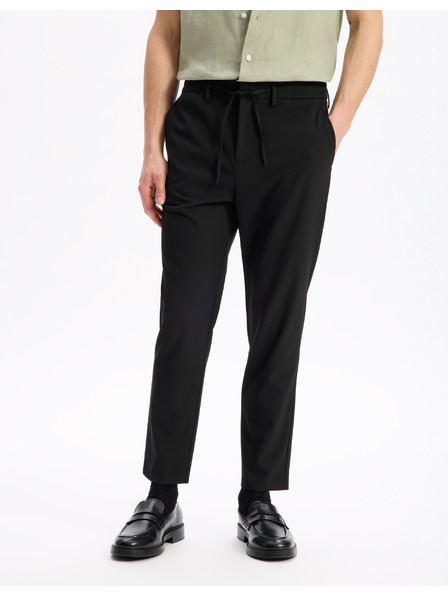 Celio Черни мъжки панталони Celio Cosmart