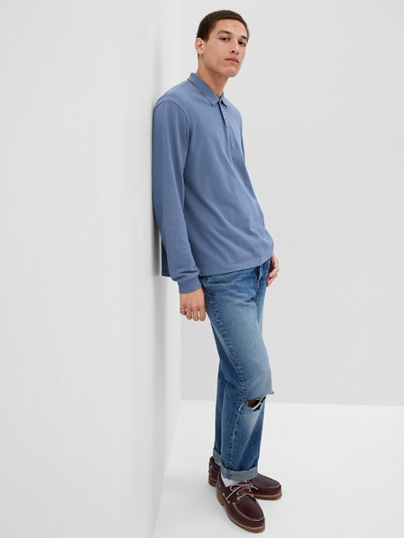 GAP Polo тениска с дълъг ръкав GAP