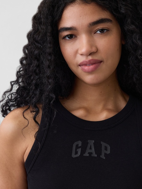 GAP Ребрест потник с лого на GAP