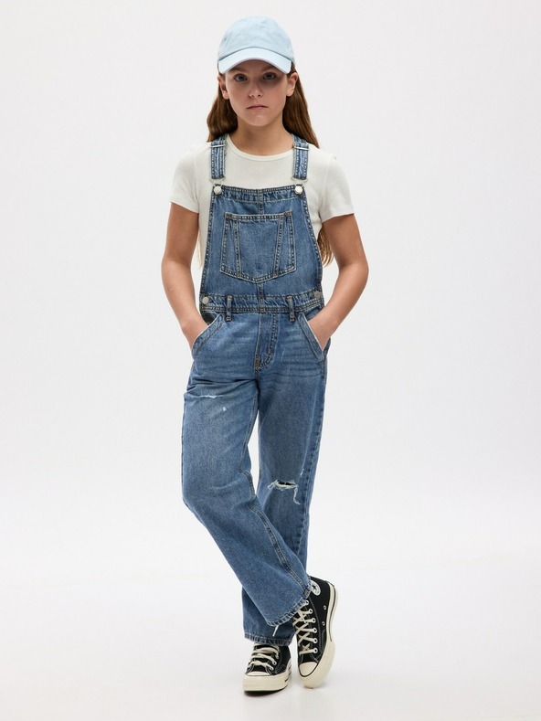 GAP Детски гащеризон дънки GAP