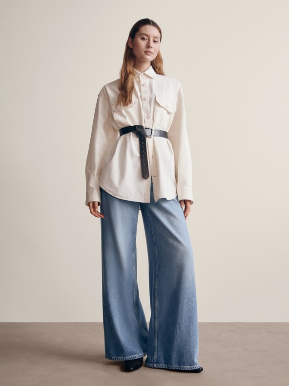 GAP Дънки Mid Rise UltraSoft Baggy GAP