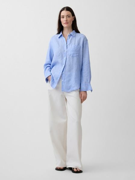 GAP Лнена oversize риза GAP