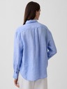 GAP Лнена oversize риза GAP