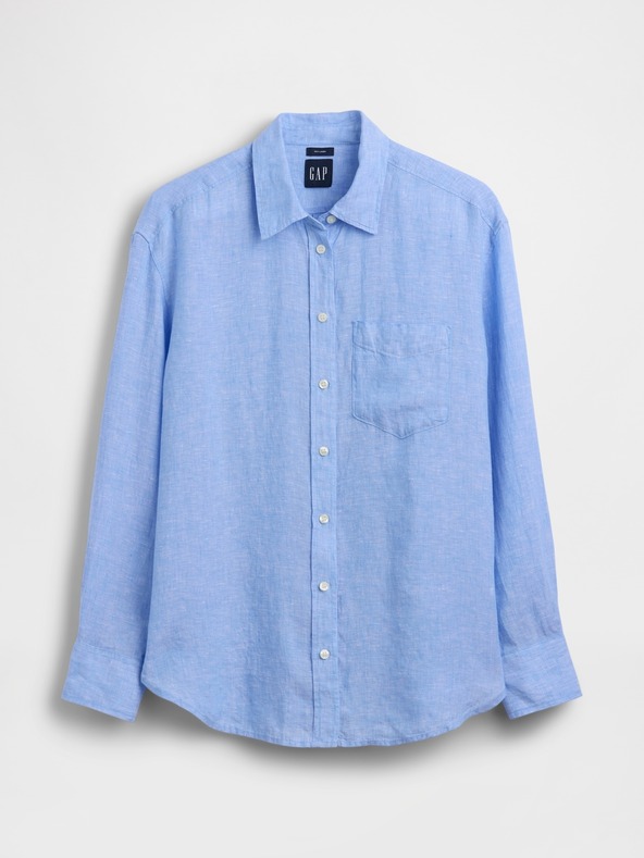 GAP Лнена oversize риза GAP