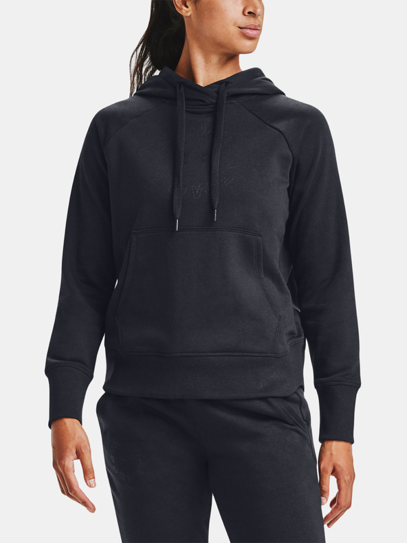 Under Armour Дамски суитшърт Under Armour Rival Fleece Metallic Hoodie