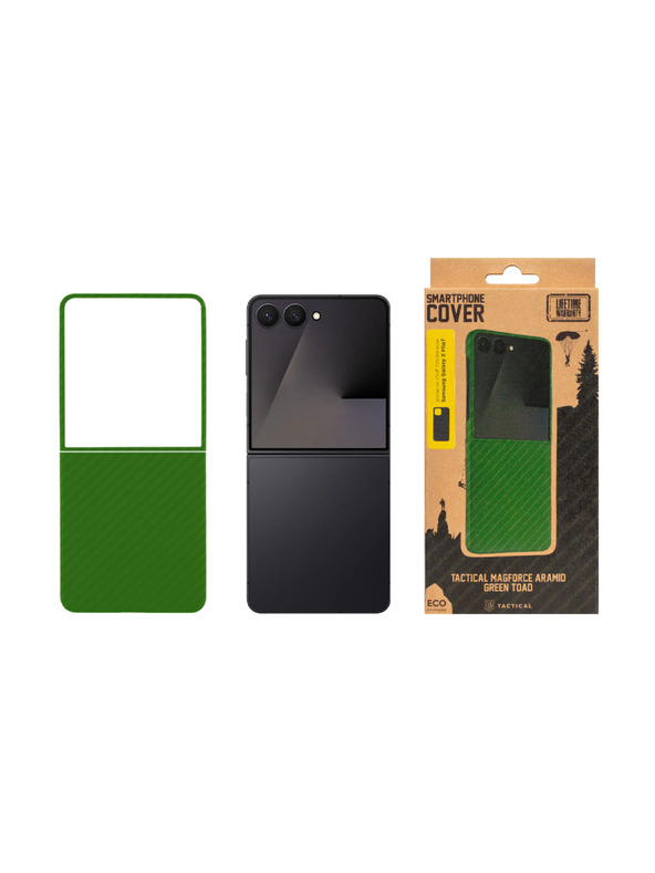 Tactical Tactical MagForce Aramid Кейс за Samsung Galaxy Z Flip 7 Green Toad