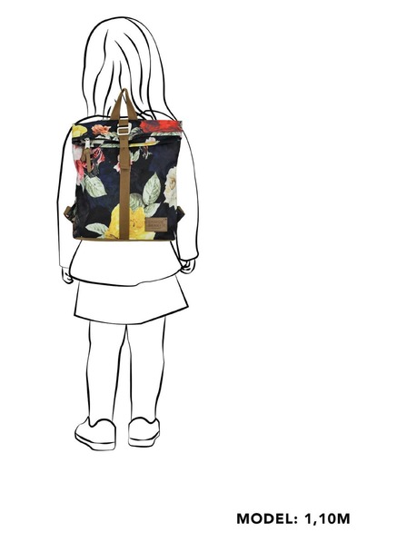 Enrico Benetti Enrico Benetti Santiago 46214 Multi Roses backpack