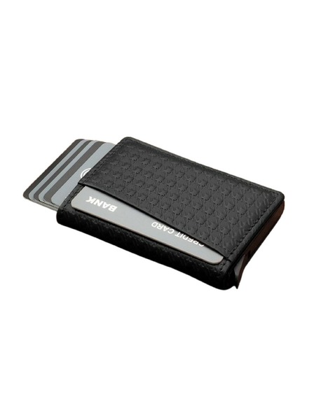 Pularys Мъжко кожено портмоне Pularys Kangoo Pepit черно