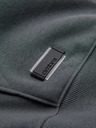 Ombre Clothing Мъжки памучен суитчър BASIC с цип Ombre Clothing