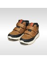 Geox Кафяви момчешки високи обувки Geox Flexyper Boy