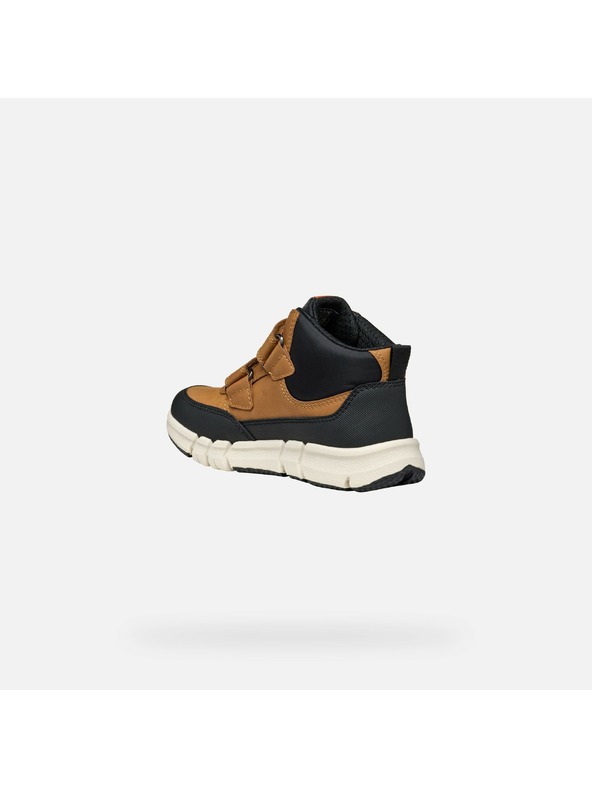 Geox Кафяви момчешки високи обувки Geox Flexyper Boy