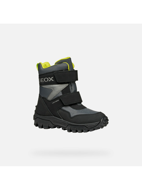 Geox Сиви момчешки високи обувки Geox Himalaya B ABX