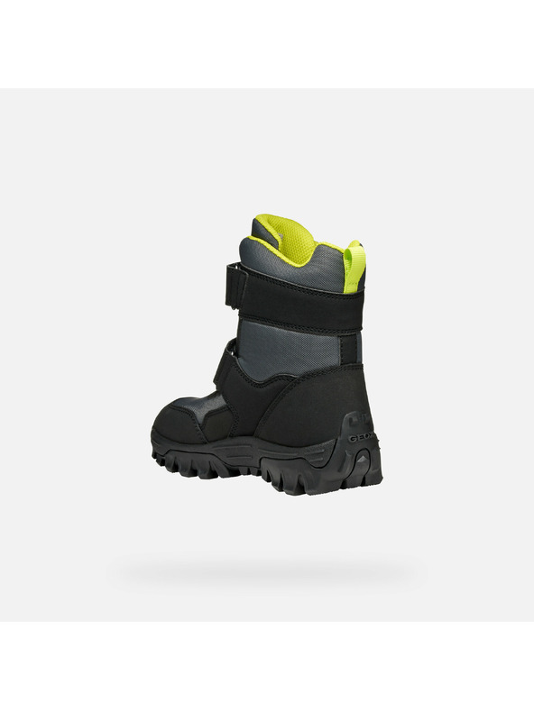 Geox Сиви момчешки високи обувки Geox Himalaya B ABX
