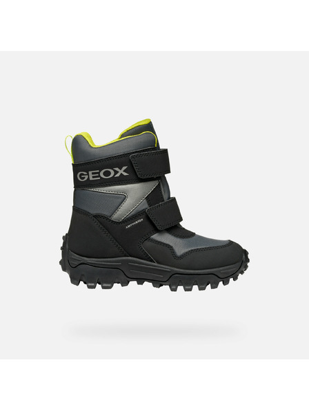 Geox Сиви момчешки високи обувки Geox Himalaya B ABX