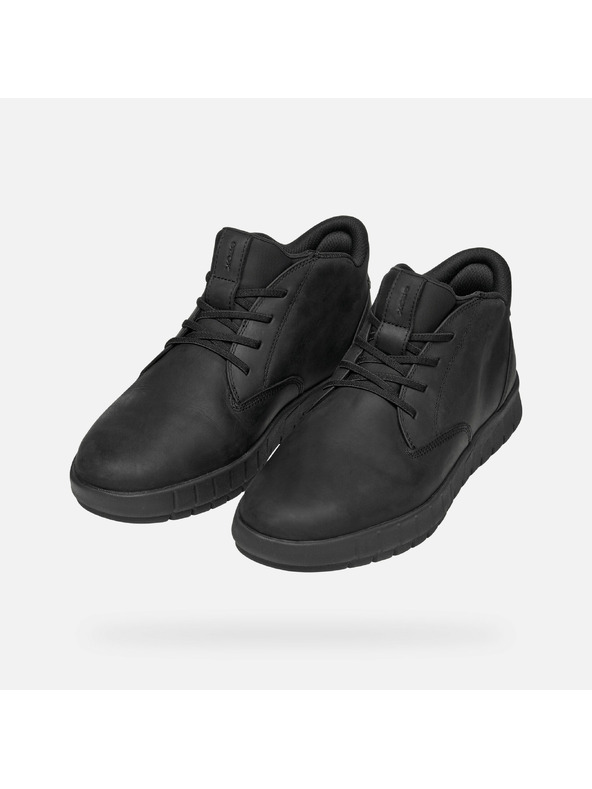 Geox Черни мъжки високи обувки Geox Flextride Plus