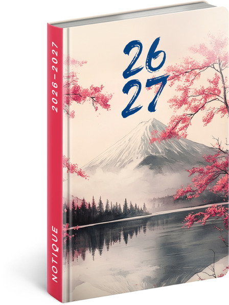 NOTIQUE NOTIQUE 18-month diary Petito – Japan 2026/2027, 11 x 16 cm