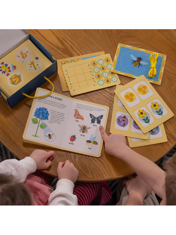 ELLA & MAX За пътешествие – ПЧЕЛИТЕ И ТЕХНИЯТ СВЯТ, кутия: книга и игри
