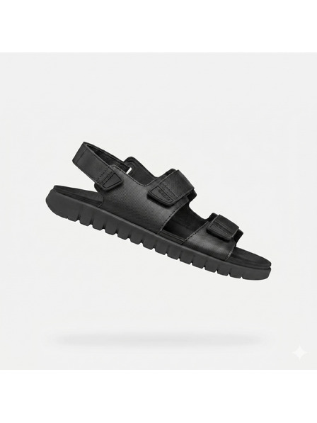 Geox Черни мъжки сандали Geox Flextride S
