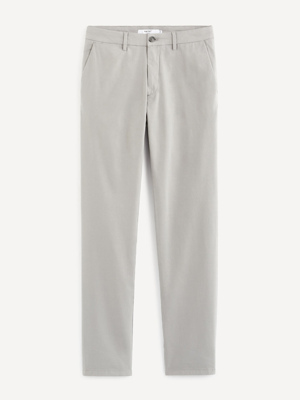 Celio Светлосиви мъжки панталони Celio