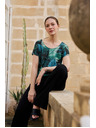 Moodo Green blouse Moodo
