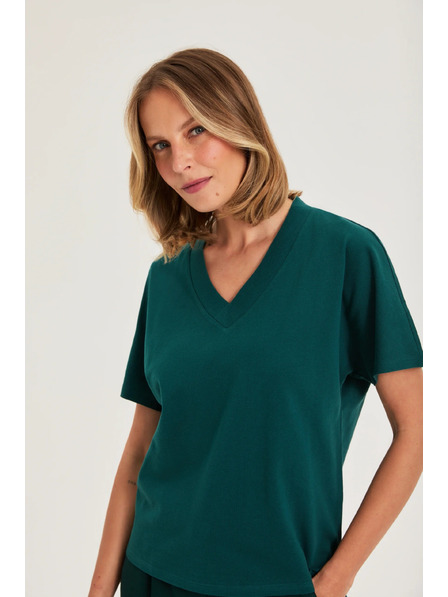 Moodo Smooth green t-shirt Moodo