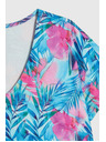Moodo Patterned blue dress Moodo