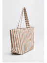 Moodo Striped beige bag Moodo