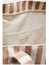 Moodo Striped beige bag Moodo