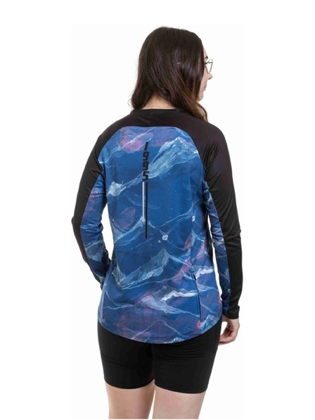 Meatfly Meatfly women's bike jersey Leah Northern Lights / Black