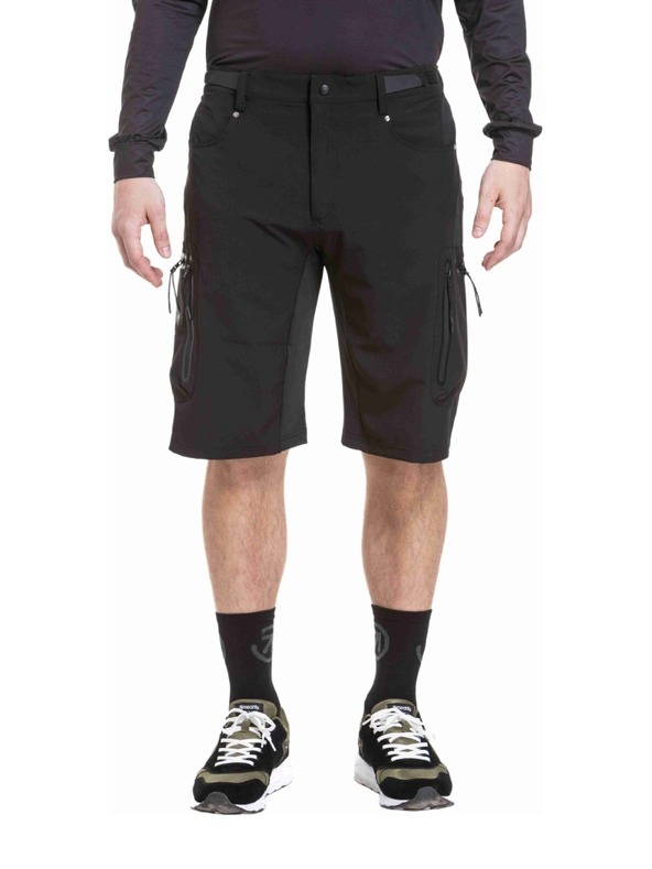 Meatfly Meatfly мъжки велосипедни шорти Duke Black / Gray