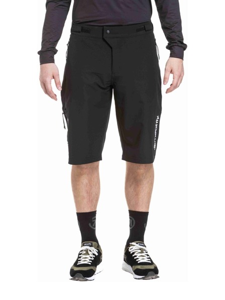 Meatfly Meatfly men's bike shorts Brake Black / White