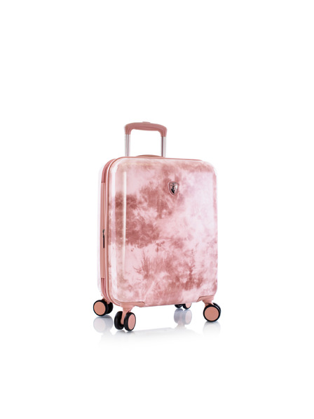 Heys Розов пътнически куфар с шарка Heys Tie-Dye S