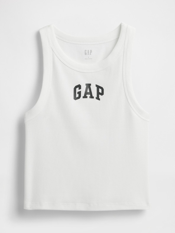 GAP Ребрест потник с лого на GAP
