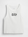 GAP Ребрест потник с лого на GAP