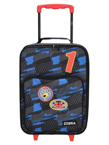 Zebra Trends Детски куфар Zebra Adventurer 21724 Black