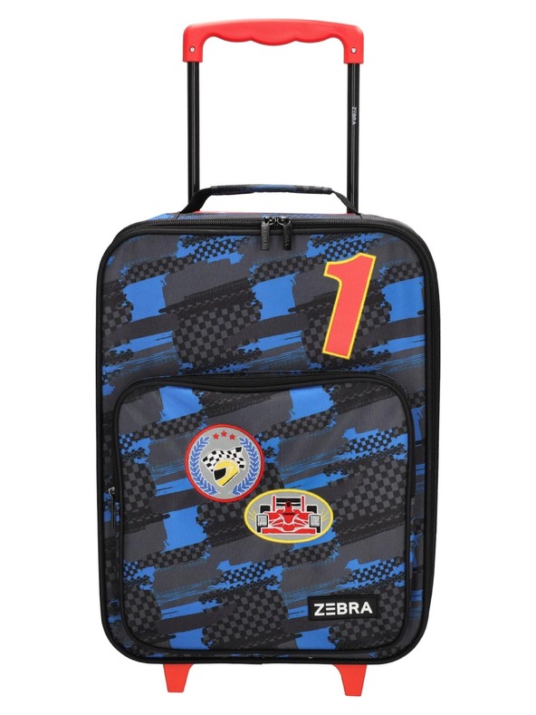 Zebra Trends Детски куфар Zebra Adventurer 21724 Black