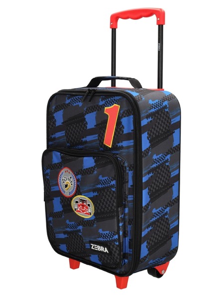 Zebra Trends Детски куфар Zebra Adventurer 21724 Black