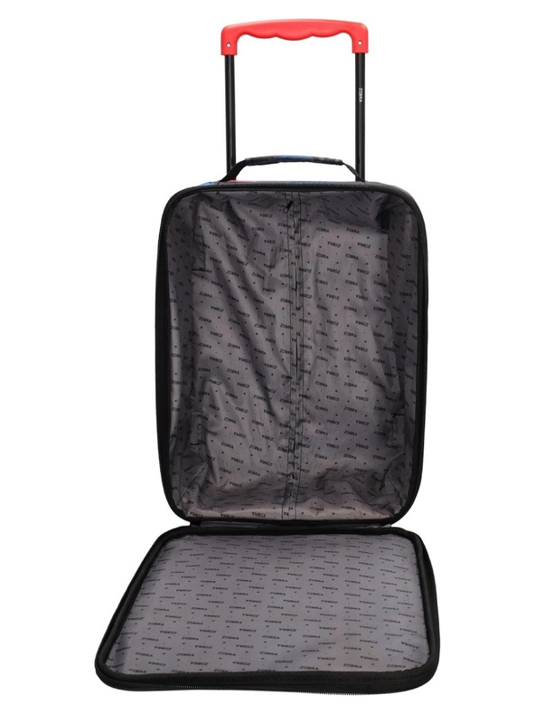 Zebra Trends Детски куфар Zebra Adventurer 21724 Black