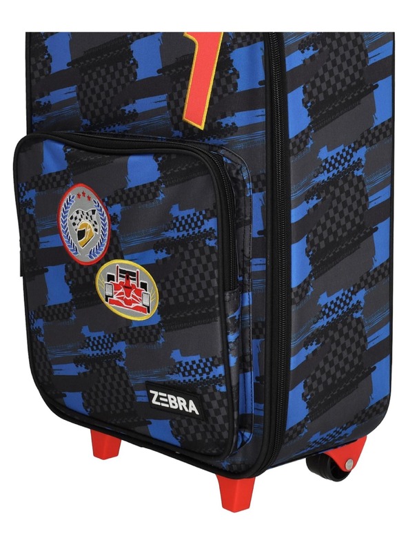 Zebra Trends Детски куфар Zebra Adventurer 21724 Black