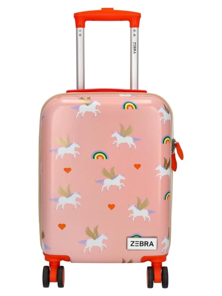 Zebra Trends Детски куфар Zebra Adventurer 21492 Pink