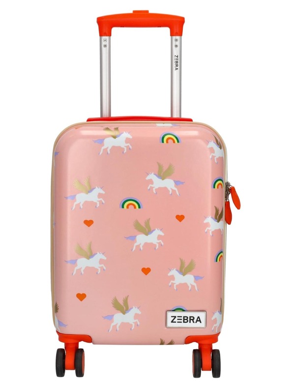 Zebra Trends Детски куфар Zebra Adventurer 21492 Pink