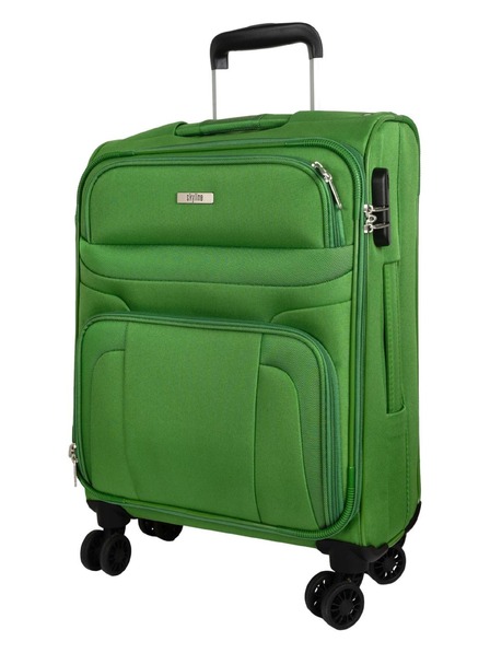 Skyline Пътни куфар Skyline Orlando 4w S Green