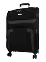 Skyline Пътни куфар Skyline Orlando 4w M Black