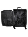 Skyline Пътни куфар Skyline Orlando 4w M Black
