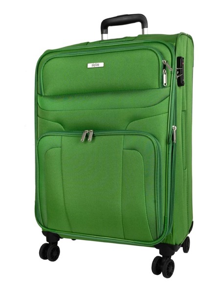 Skyline Пътни куфар Skyline Orlando 4w M Green