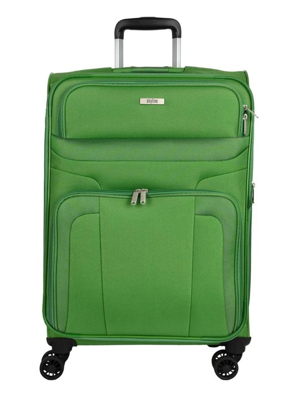 Skyline Пътни куфар Skyline Orlando 4w M Green