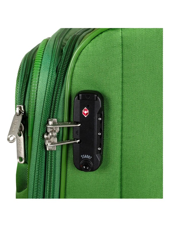 Skyline Пътни куфар Skyline Orlando 4w M Green