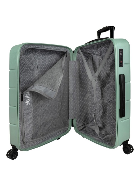 Skyline Пътни куфар Skyline Goomera 4w M Green
