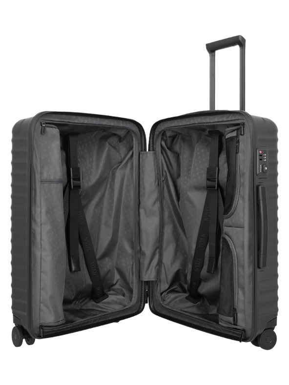 Titan Пътни куфар Titan Upgrade M plus Nightshade black