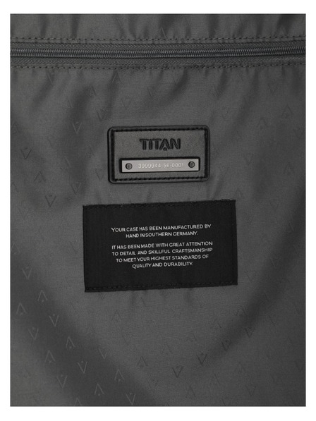 Titan Пътни куфар Titan Eternity M plus Silver